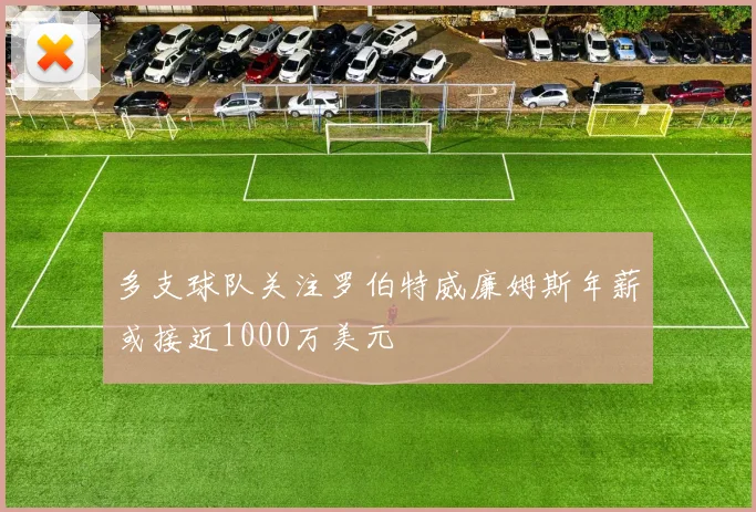 多支球队关注罗伯特威廉姆斯年薪或接近1000万美元